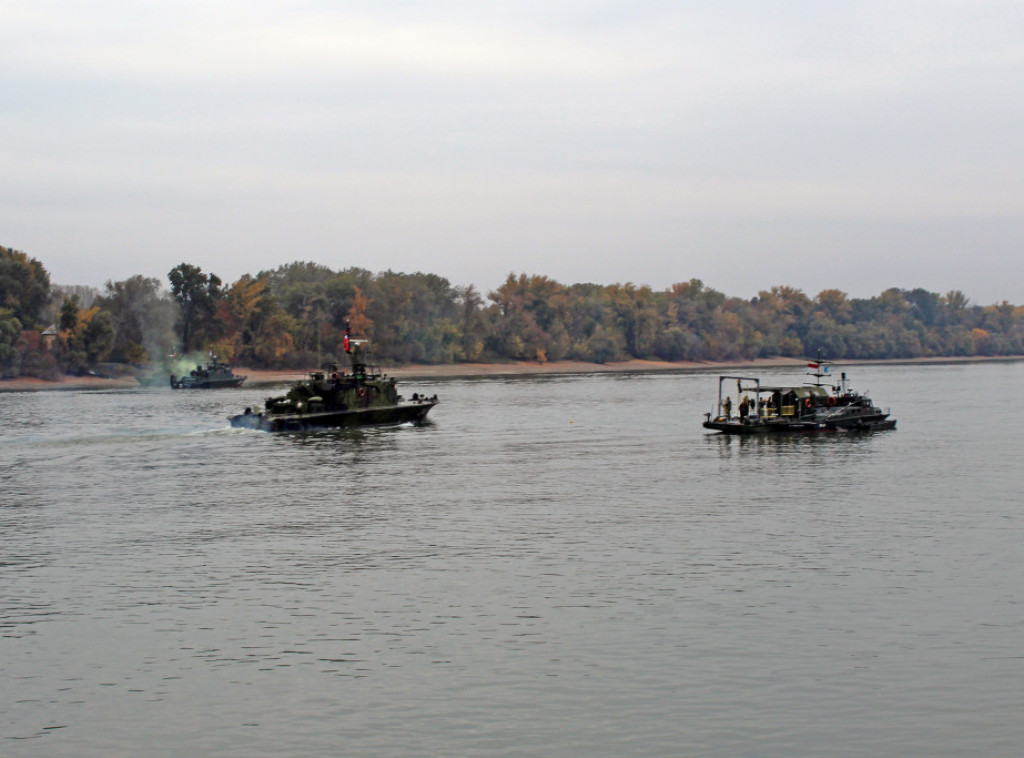 Na Dunavu kod Budimpešte realizovana obuka rečnih jedinica Srbije i Mađarske