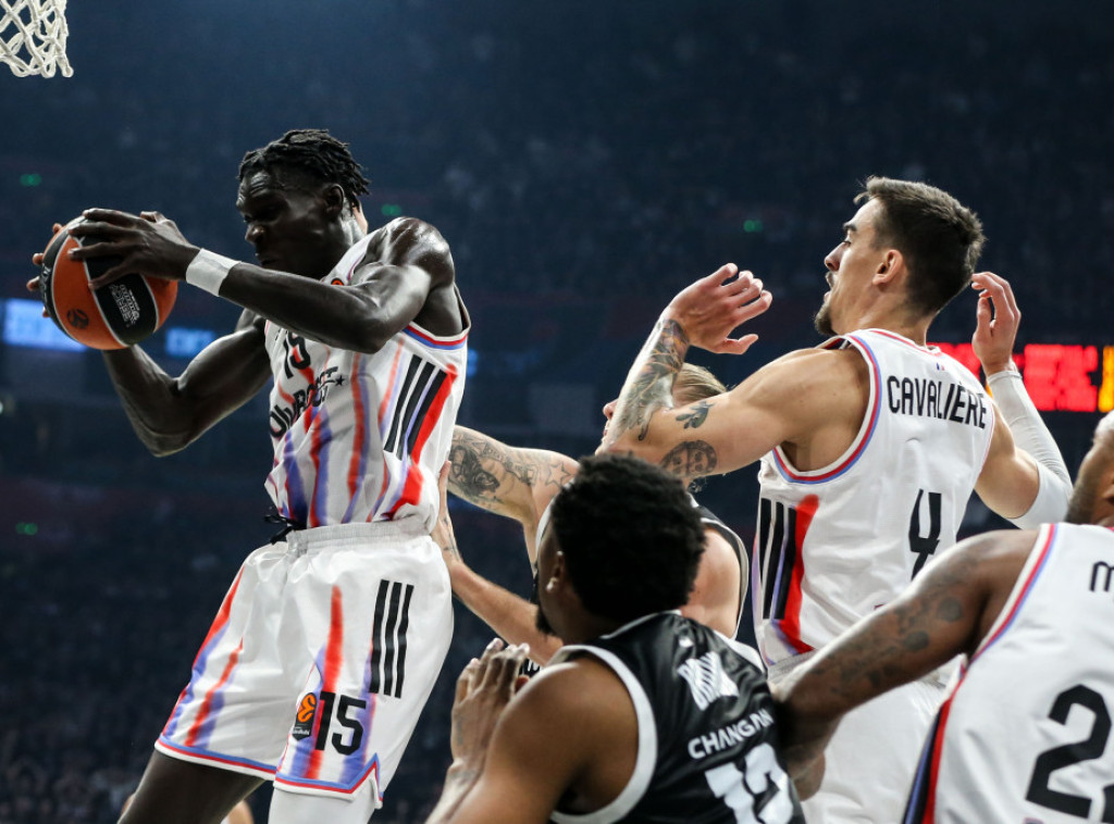 Košarkaši Partizana poraženi u Areni od Pariza