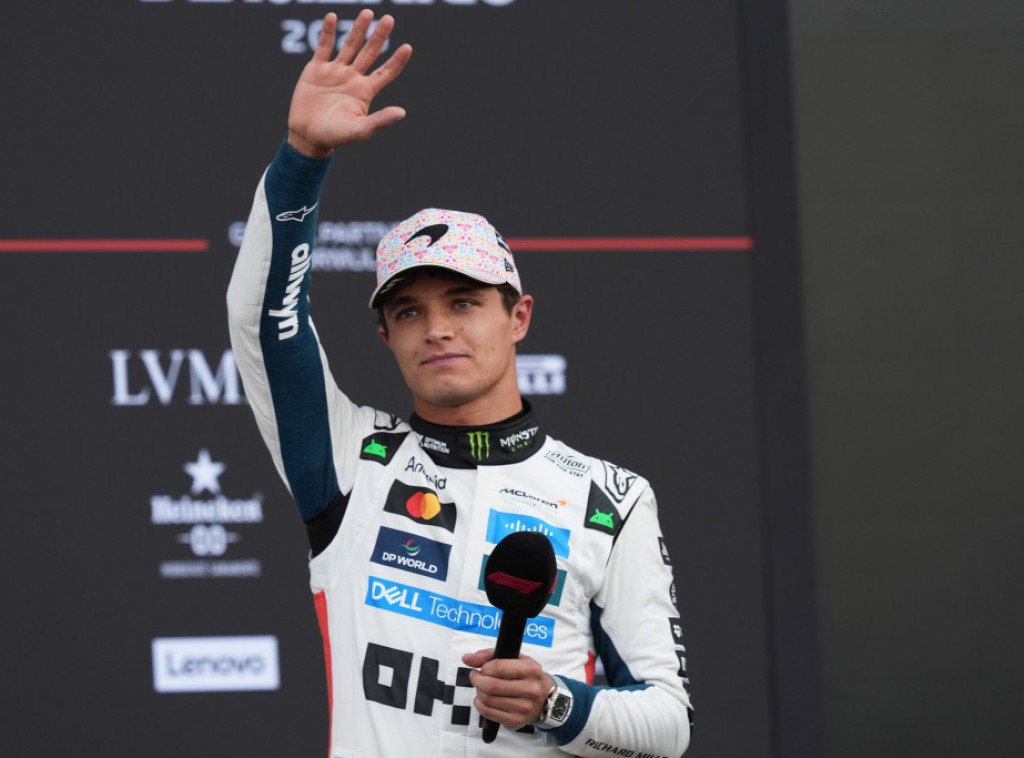 Formula 1: Vozač Meklarena Lando Noris osvojio pol poziciju uoči trke za Veliku nagradu Meksika