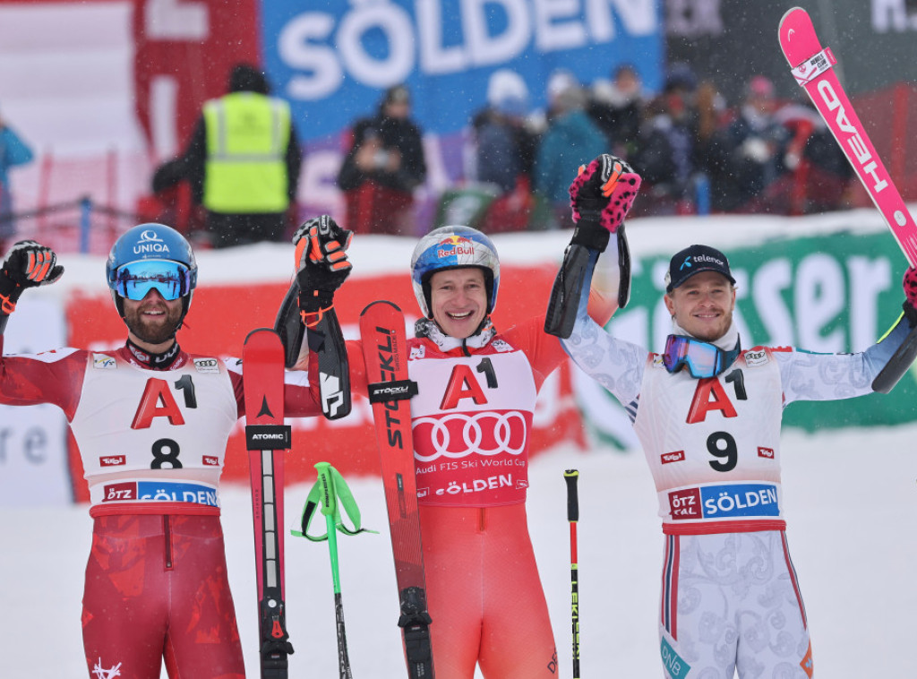 Švajcarski skijaš Marko Odermat pobednik veleslaloma u Zeldenu