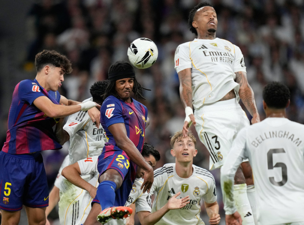 Spektakl u Madridu, fudbaleri Reala bolji od Barselone u El Klasiku