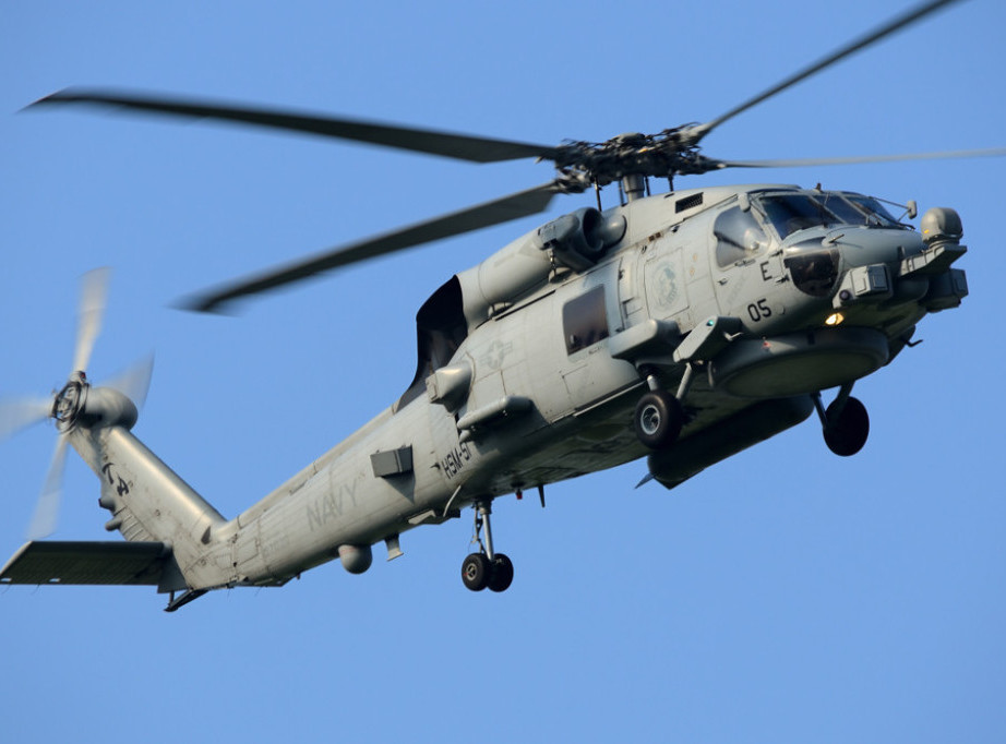 Pad helikoptera i borbenog aviona američke mornarice u Južnom kineskom moru