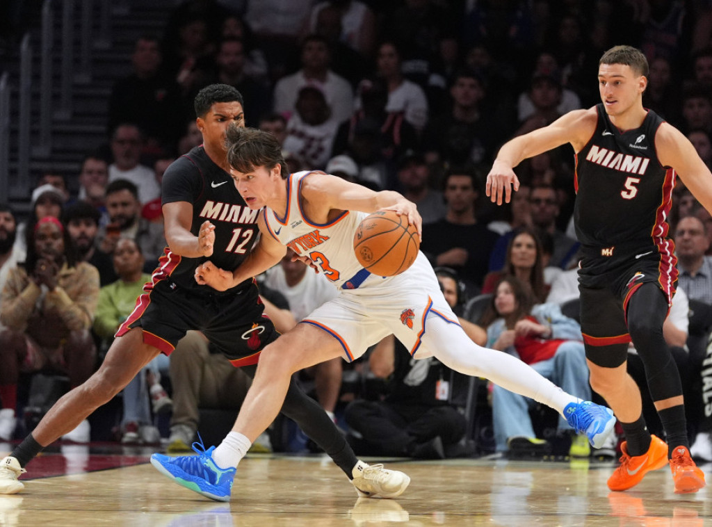 Košarkaši Majamija pobedili Njujork, Jović ubacio šest poena