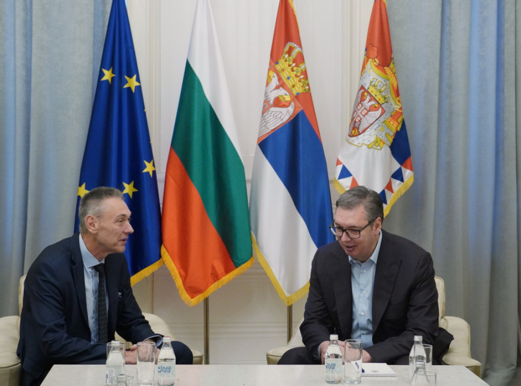 Predsednik Vučić primio u oproštajnu posetu ambasadora Republike Bugarske