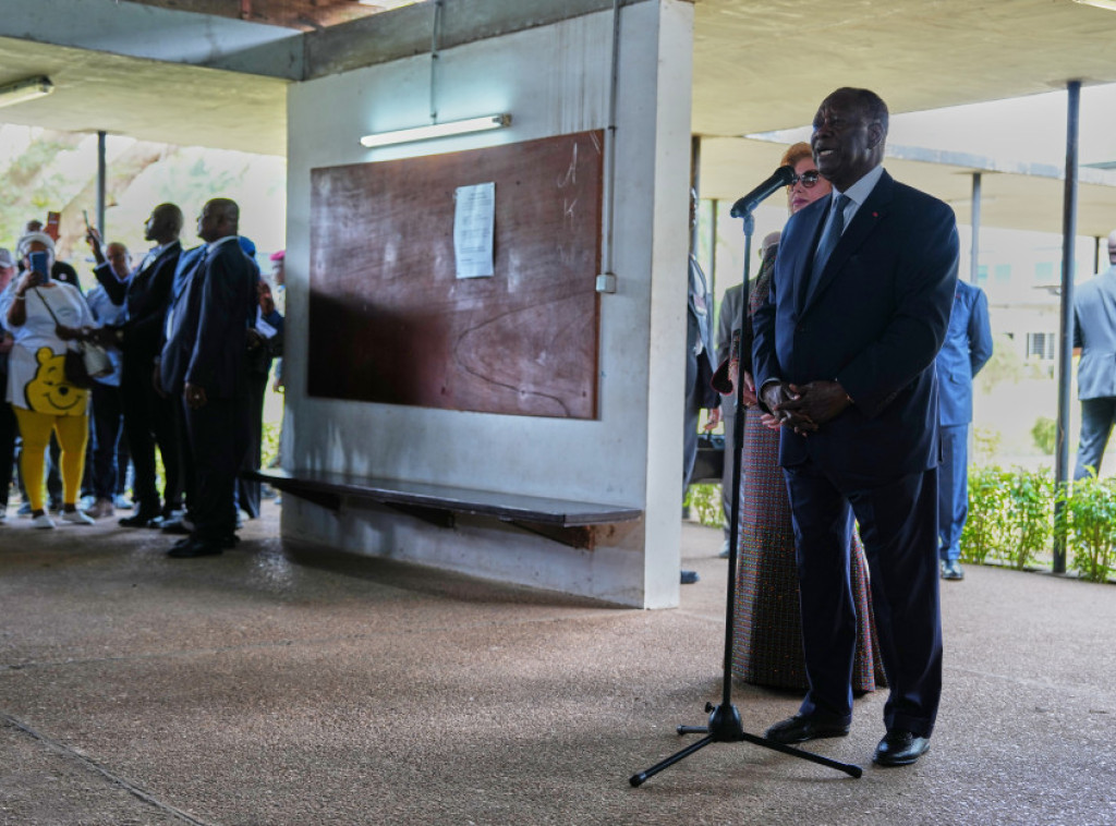 Predsednik Obale Slonovače Uatara osvojio četvrti mandat s gotovo 90 odsto glasova