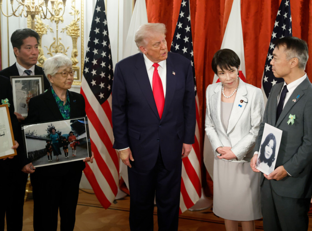 Tramp se sastao sa porodicama japanskih državljana otetih u Severnoj Koreji