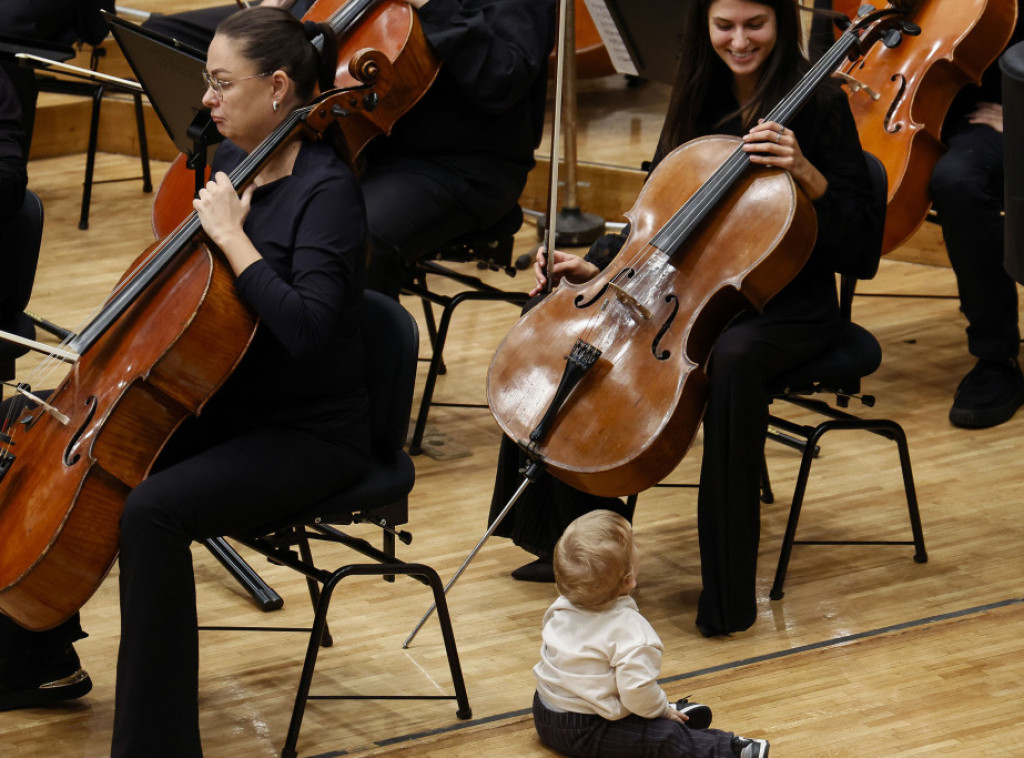 Beogradska filharmonija najavila Koncerte za bebe od 29. do 31. oktobra