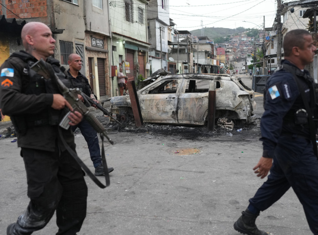 Najmanje 64 osobe poginule u razmeni vatre između policije i bande u Brazilu