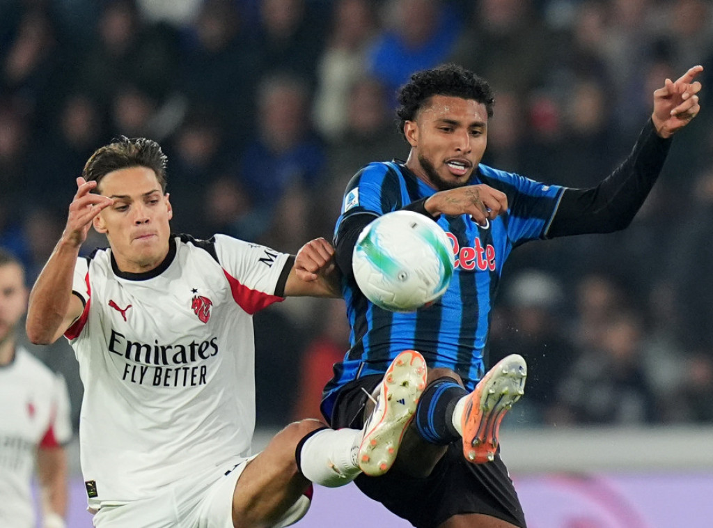 Fudbaleri Atalante i Milana odigrali nerešeno 1:1 u Seriji A