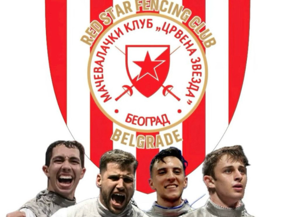 Mačevalački klub Crvena zvezda u pohodu na titulu prvaka Evrope