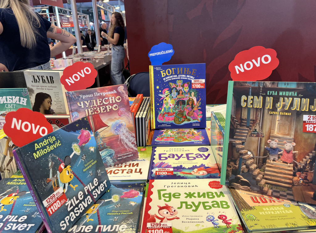 "Školski dan" na Sajmu uz 450 novih naslova izdavača specijalizovanih za najmlađe