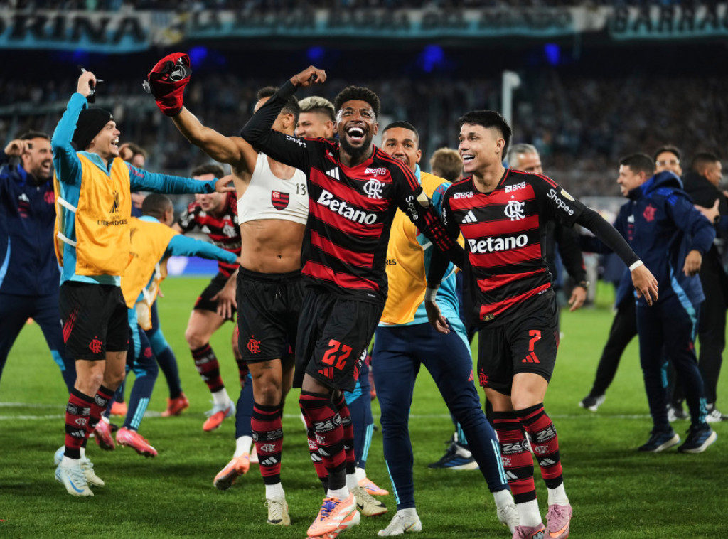 Fudbaleri Flamenga u finalu Kopa Libertadores