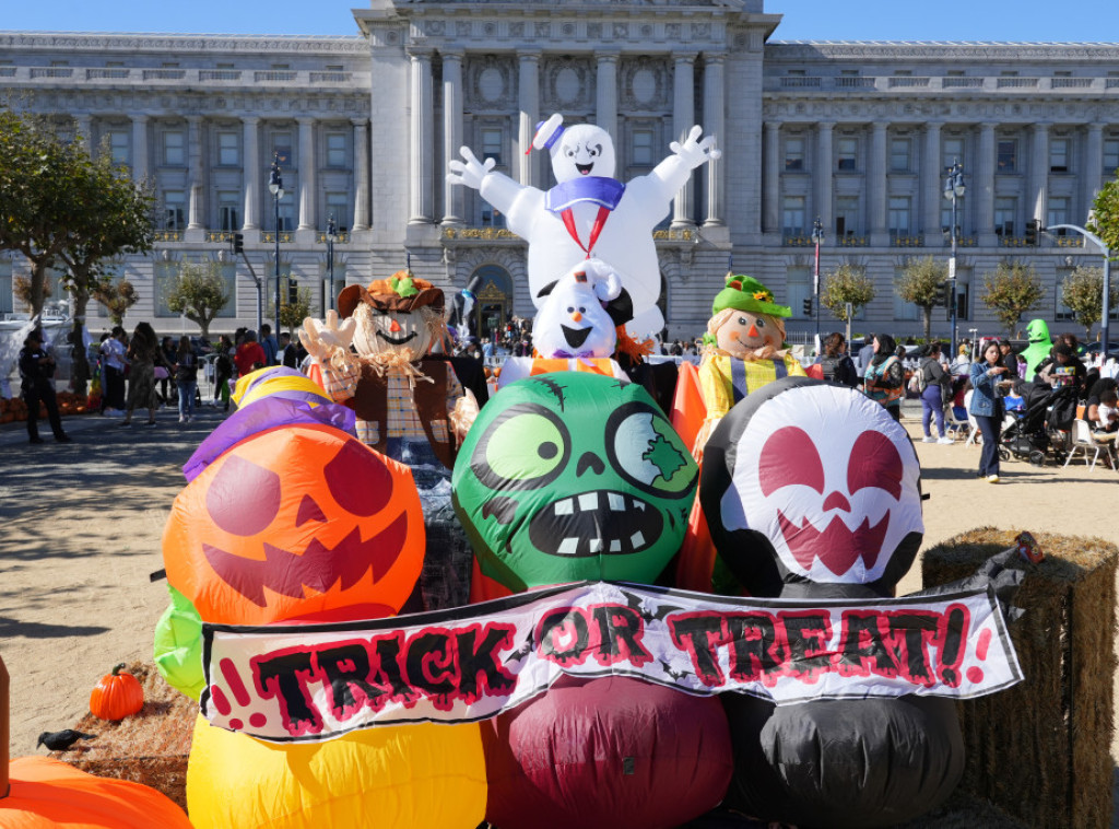 Uoči Noći veštica stanovnici Vašingtona izrazili nezadovoljstvo Trampovom politikom