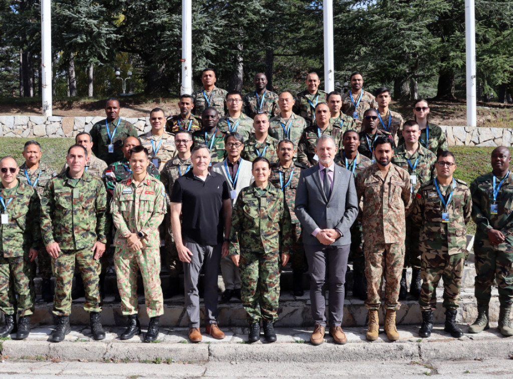 Realizovan kurs za instruktore obuke mirovnih snaga Ujedinjenih nacija na Tari