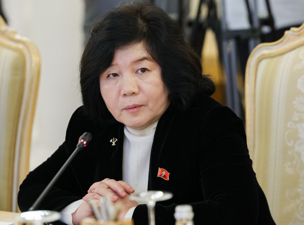 Ministarka spoljnih poslova Severne Koreje Čoe Son Hui u poseti Belorusiji