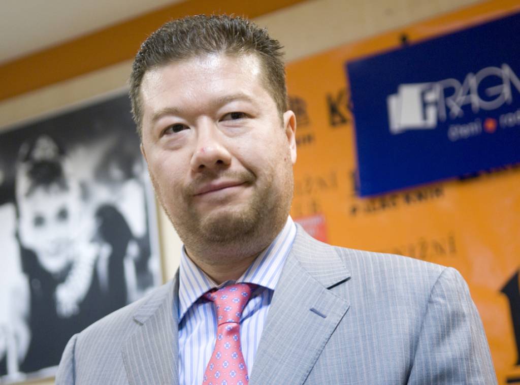 Lider krajnje desnice Tomio Okamura predsedavajući Donjeg doma parlamenta Češke