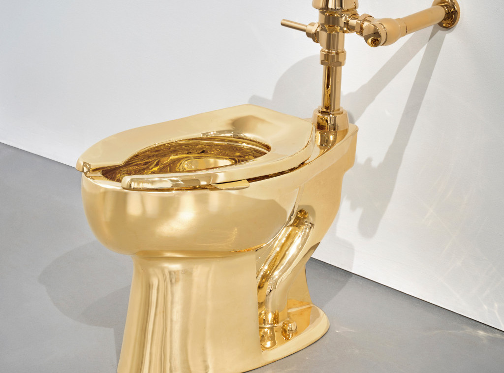 Zlatni toalet na aukciji u Njujorku po početnoj ceni od 10 miliona dolara
