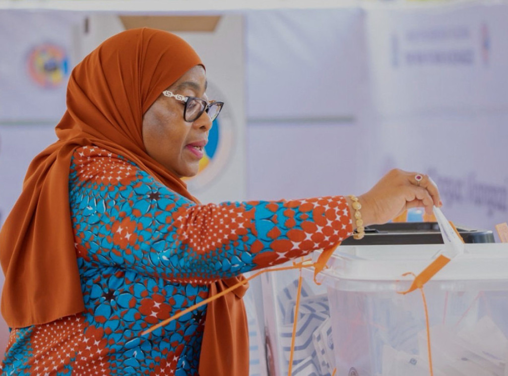 Samija Suluhu Hasan pobedila sa skoro 98 odsto glasova na izborima u Tanzaniji
