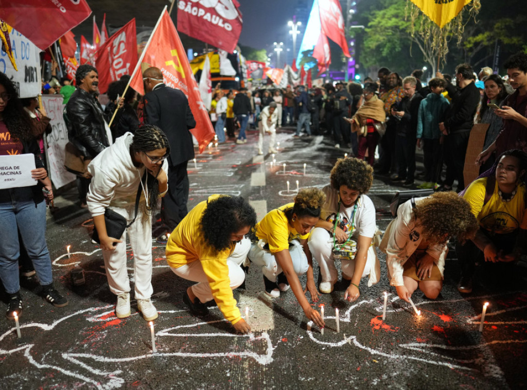Porast ubistava u brazilskoj oblasti Žakarepaga zbog širenja bande Crvena komanda