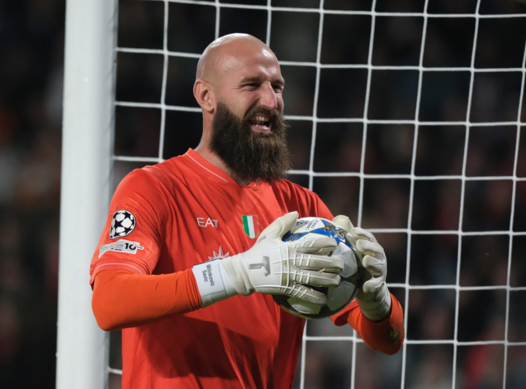 Srpski golman Vanja Milinković-Savić odbranio penal i doneo bod Napoliju