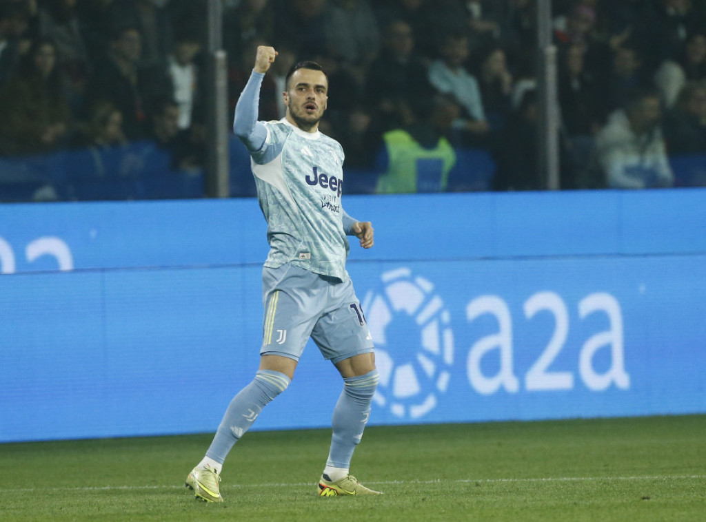Srpski fudbaler Filip Kostić strelac u pobedi Juventusa