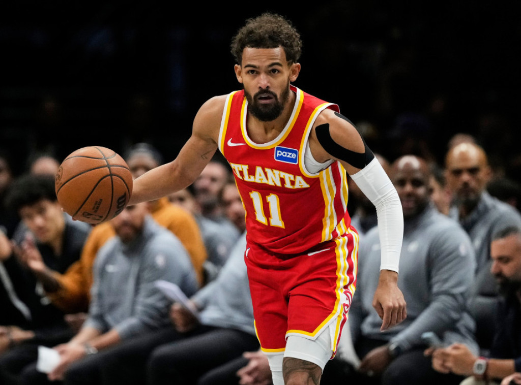 Košarkaš Atlante Trej Jang van terena najmanje četiri nedelje zbog povrede kolena