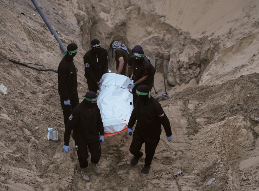 Hamas najavio da će predati tela još troje izraelskih talaca