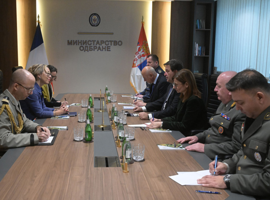 Gasic meets with France's new ambassador to Serbia