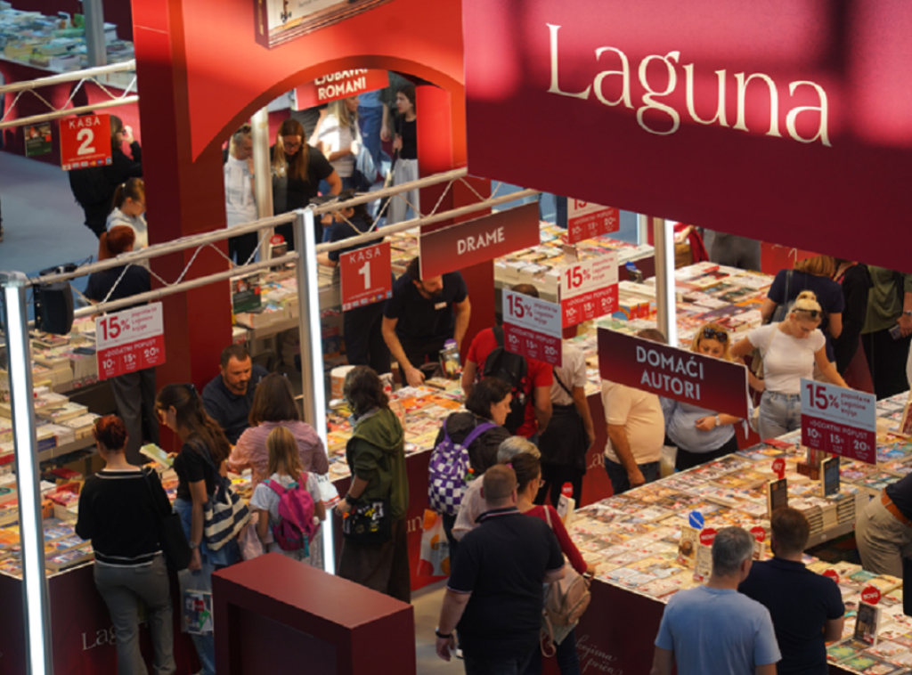 Najprodavaniji naslovi Lagune na Sajmu knjiga: Bakman, Bačić Alimpić i Ljubenović