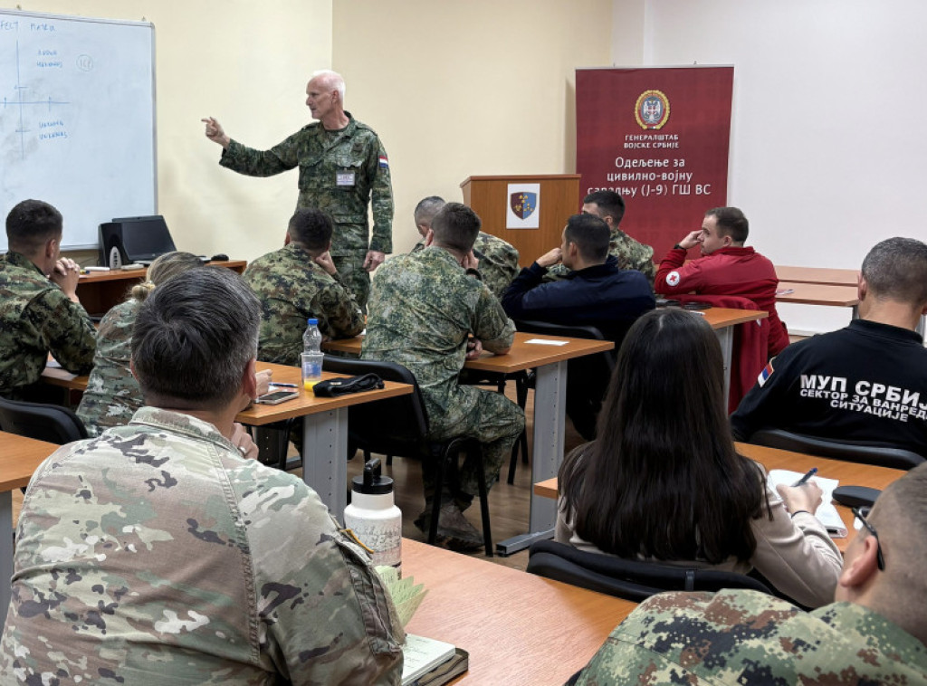 Međunarodni kurs civilno-vojne saradnje realizovan u Kruševcu
