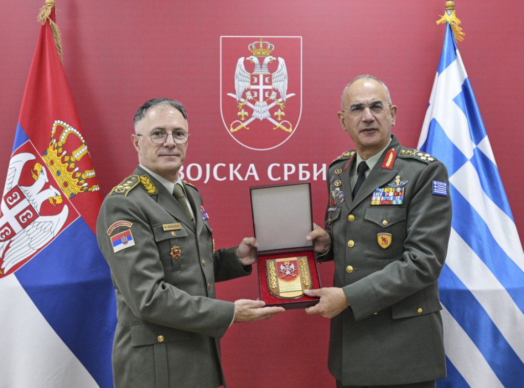Mojsilović i Hupis razgovarali o unapređenju bilateralne vojne saradnje