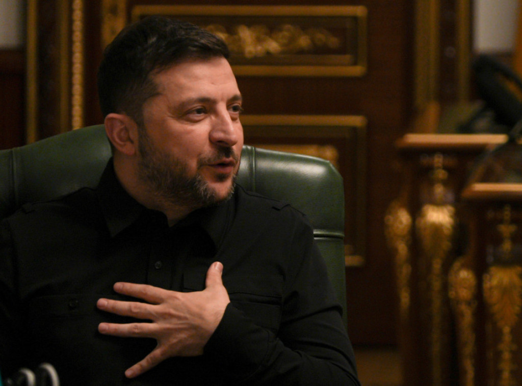 Zelenski posetio Azov, razgovarali o situaciji na frontu