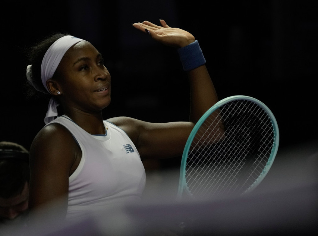 Koko Gof pobedila Jasmin Paolini na Završnom turniru u Rijadu