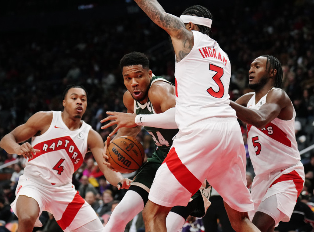 Košarkaši Toronta pobedili Milvoki, Čikago nadigrao Filadelfiju u NBA ligi