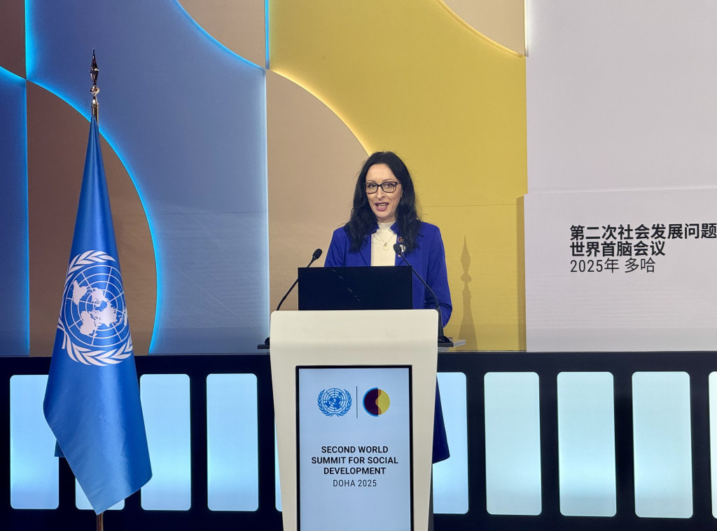 Jelena Žarić Kovačević u Kataru predstavila rezultate ekonomskog napretka Srbije