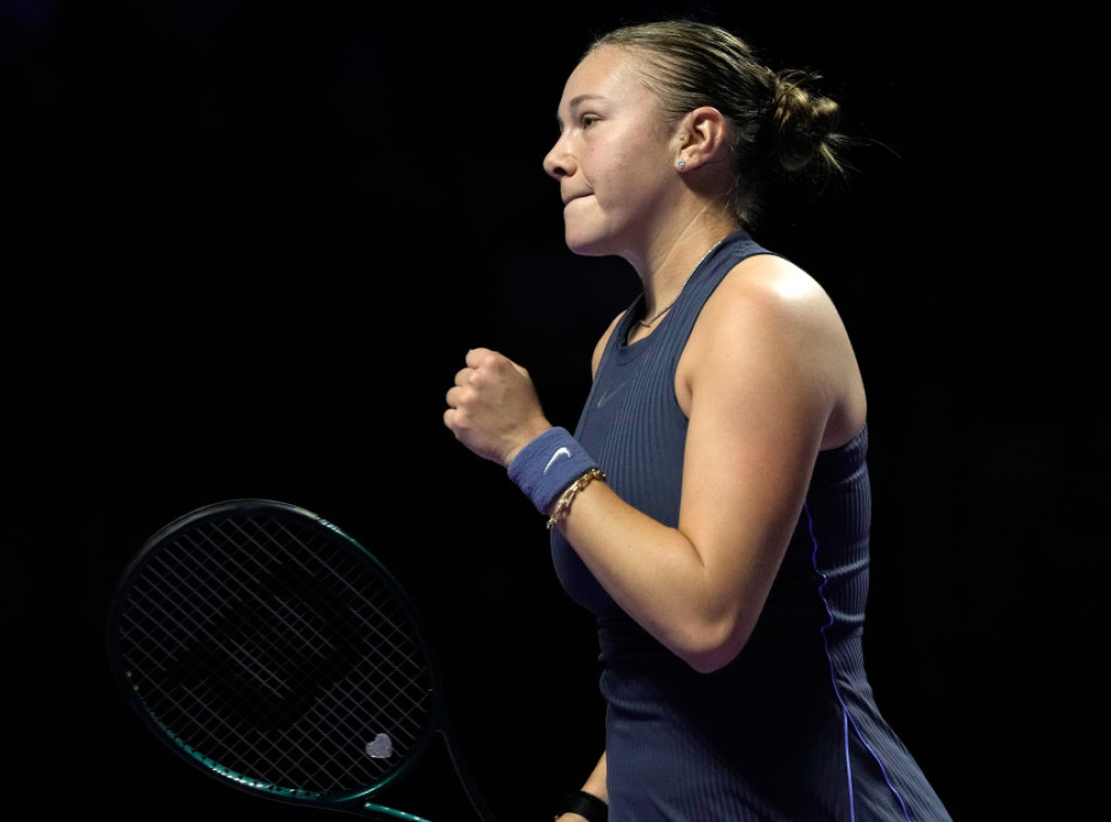 Američka teniserka Amanda Anisimova plasirala se u polufinale završnog mastersa