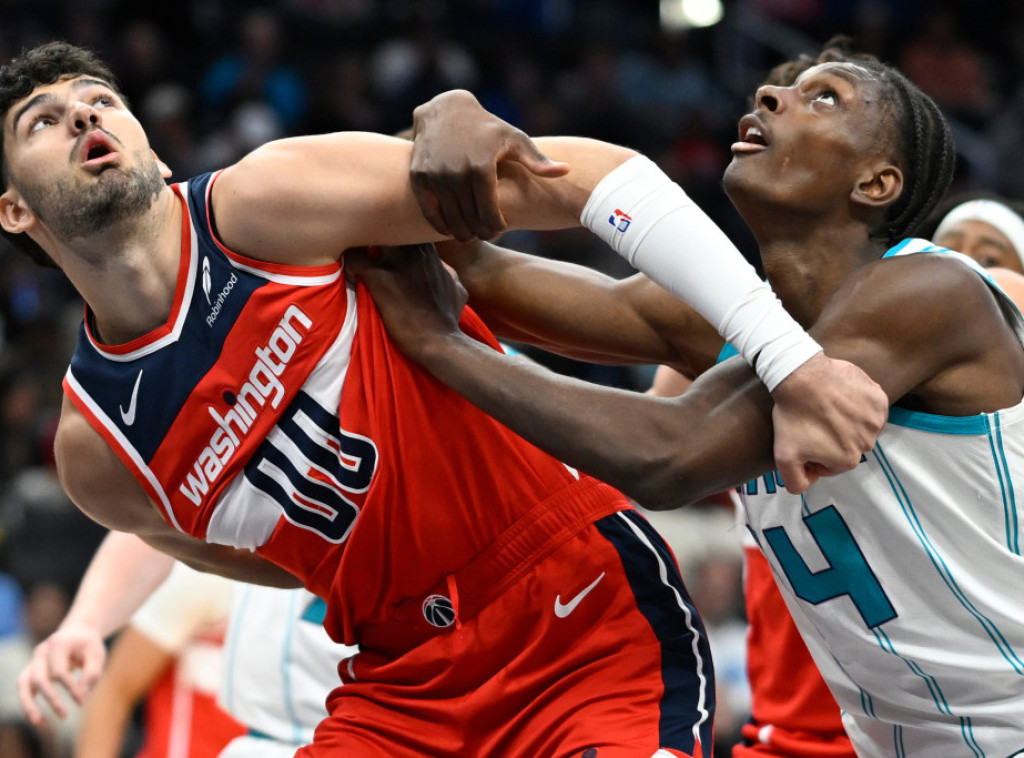 Tristan Vukčević postigao pet poena u porazu Vašingtona od Bostona