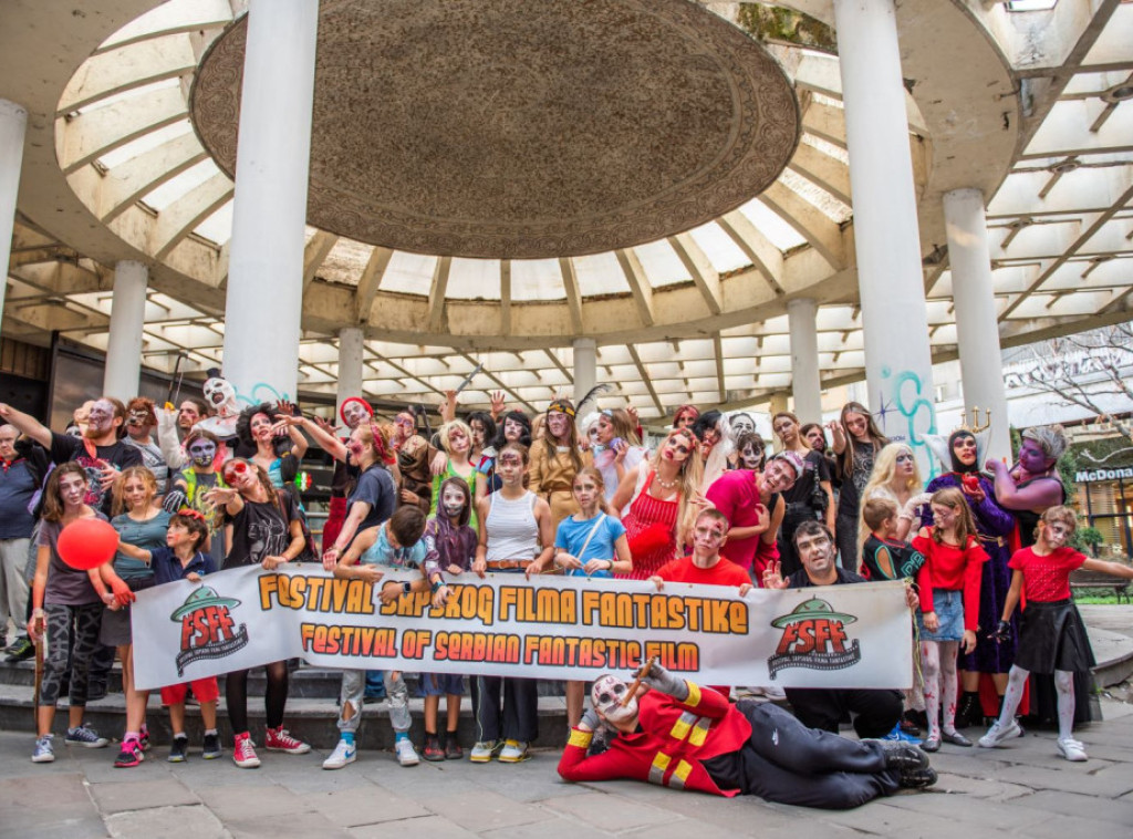 Zombi šetnja u okviru 19. Festivala srpskog filma fantastike 9. novembra u MTS Dvorani