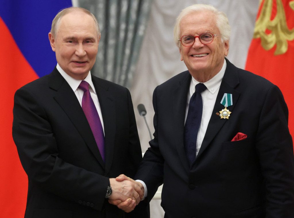 Nemački pijanista Justus Franc kritikovan što je primio Orden prijateljstva od Putina