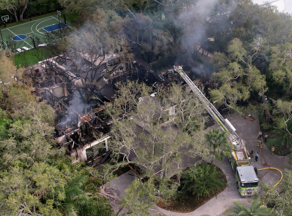 Požar uništio kuću trenera Majami Hita Erika Spolstre