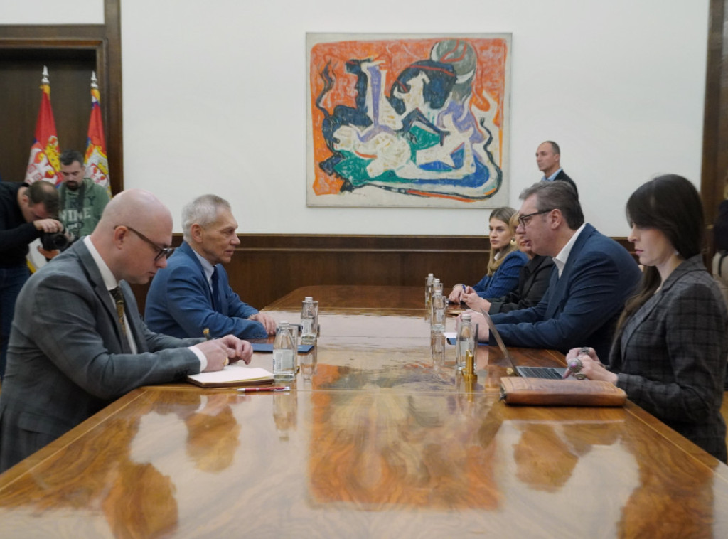 Predsednik Vučić s Aleksandrom Bocan-Harčenkom o snabdevanju gasom i NIS-u: Cilj da zaštitimo energetsku bezbednost