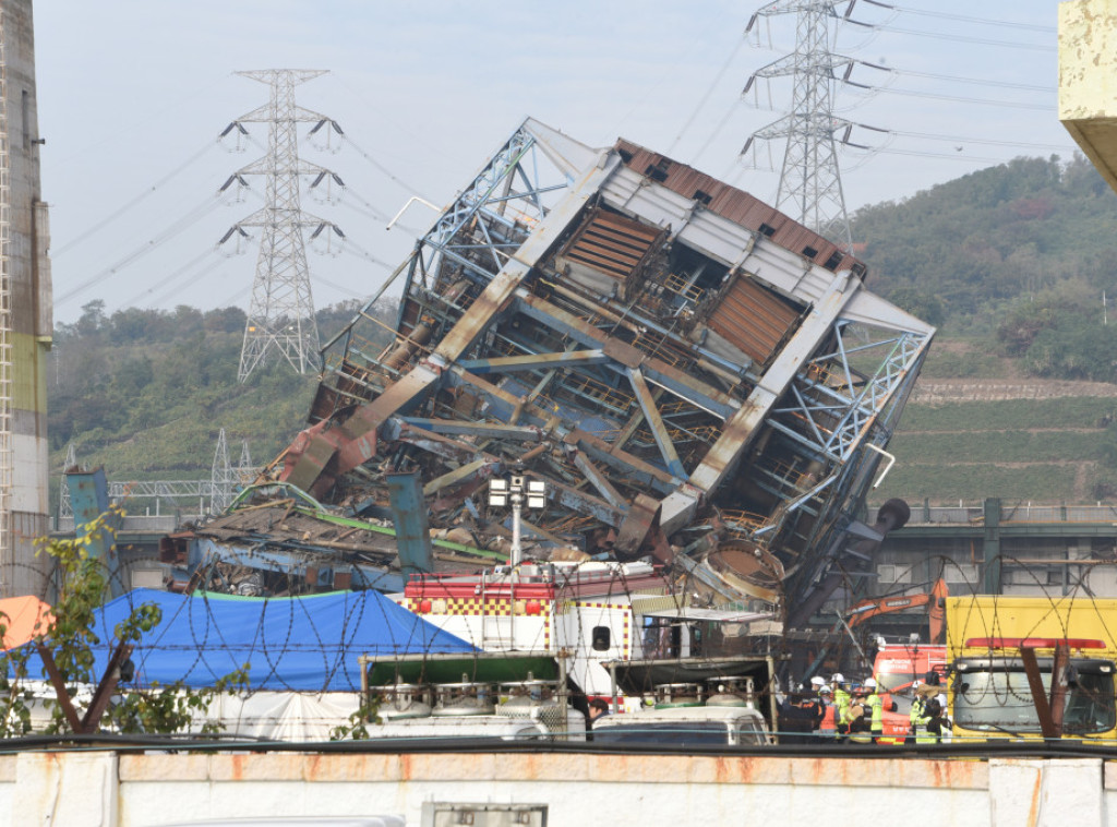 Tri radnika poginula pri rušenju konstrukcije u elektroprivrednoj stanici u Južnoj Koreji