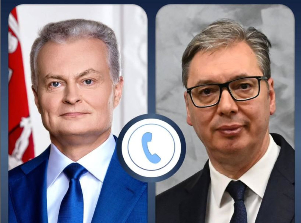 Vucic speaks by phone with Lithuanian president about European agenda, cooperation