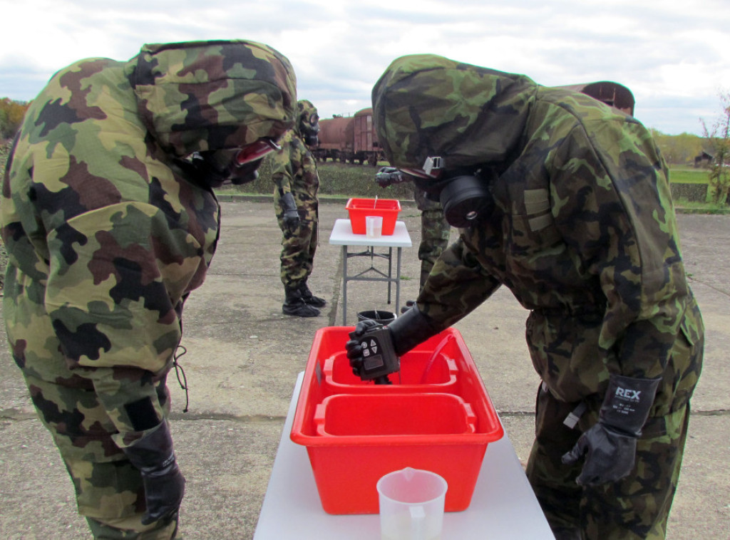 Sprovedena specijalistička obuka pripadnika Vojske Crne Gore u Centru ABHO u Kruševcu