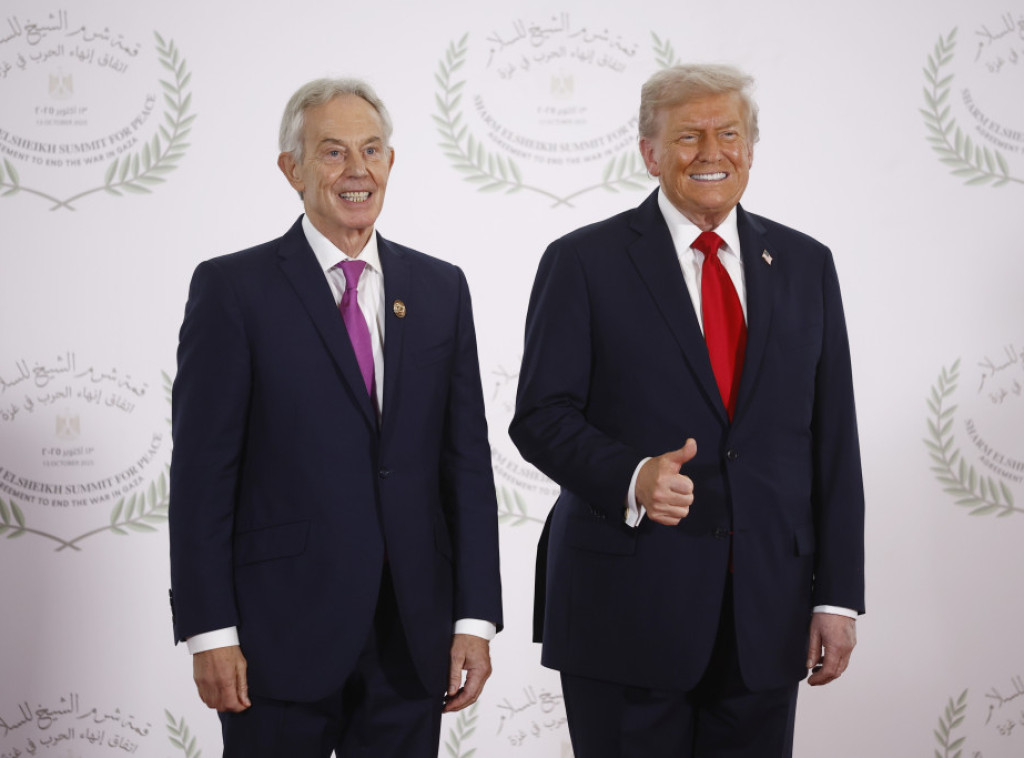 Palestinski zvaničnici: Tramp ne sme da prepusti Gazu Toniju Bleru