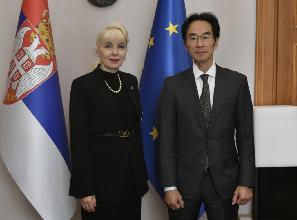 Lazarević se sastala sa delegacijom kompanije "Mitsubishi Corporation"