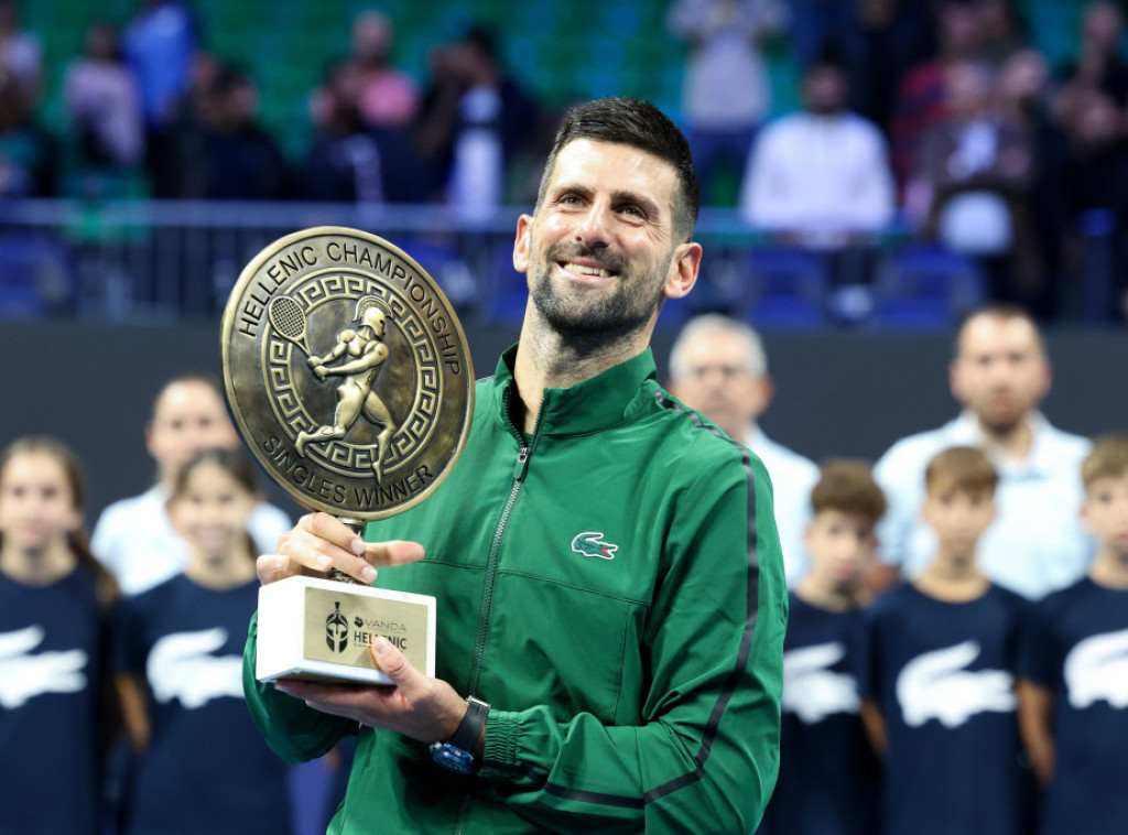 Novak Đoković "brejkovima" savladao Muzetija i osvojio 101. titulu u karijeri
