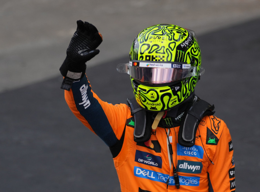 Landu Norisu pobeda u sprintu i pol pozicija u Sao Paulu, Ferstapen kreće sa 16. pozicije