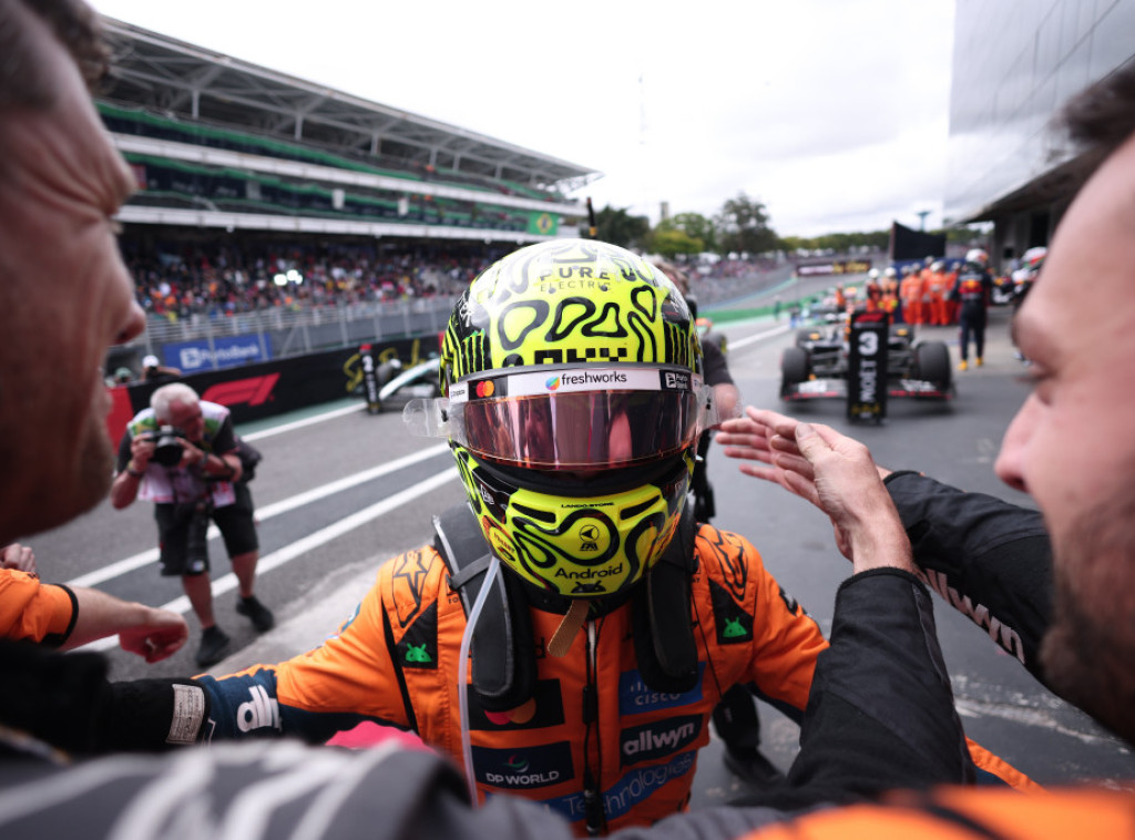 Lando Noris dominantno do pobede na trci Formule 1 u Sao Paulu
