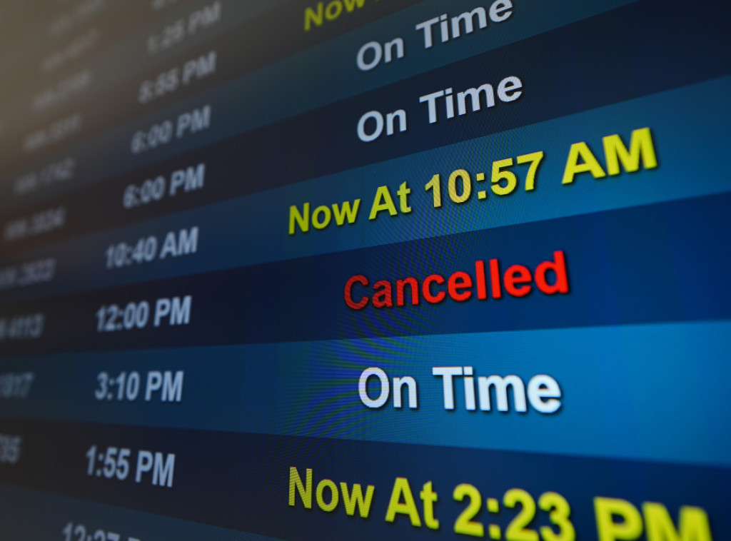 Avio-kompanije otkazale u nedelju više od 2.700 letova u SAD zbog blokade rada vlade